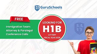 Immigration H1B Visa Filling  Guruschools [upl. by Myrtie]