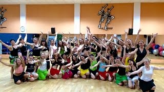 Tahia Cambet  improvisation  Ori Tahiti  Workshop Spain 2015 [upl. by Avirt358]