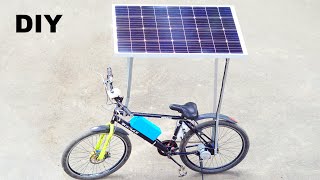 How to Make Solar Electric Bike [upl. by Atiuqam123]