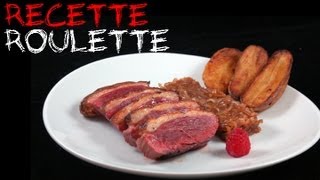 Recette  Magret miel et vinaigre de framboise [upl. by Hankins]