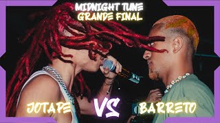 A MELHOR DO ANO BARRETO X JOTAPÊ GRANDE FINAL  FREE DO CAMPEÃO MIIDNIGHT TUNE 2 [upl. by Ecydnak]