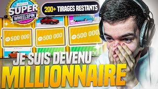 Mon PLUS GROS PACK OPENING sur FORZA HORIZON 5  🥳 200 tirages [upl. by Natsrik44]