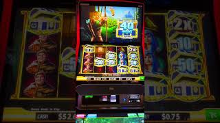 Treasure Shot  Robin Hood  Quick and Early Min Bet Blue Chest 75¢Spin [upl. by Lyon308]