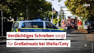 Verdächtiges Schreiben sorgt für Großeinsatz bei WellaCoty [upl. by Niledam939]