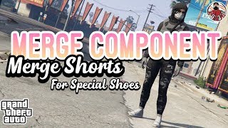 CROOKED COP MERGE PATCHED GTA5  Female Merge Components MERGE SHORTS [upl. by Whitnell]