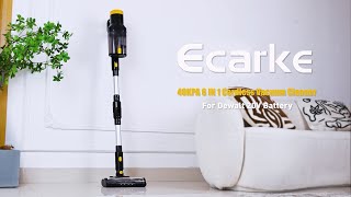 Cordless 6 in 1 Stick SelfStanding Vacuum for Dewalt 20V batteries [upl. by Jesher]