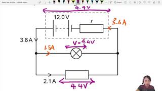 FM21 P22 Q6 Filament Lamp Circuit Energy  FebMarch 2021  Cambridge A Level 9702 Physics [upl. by Reg]