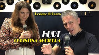 HURT Christina Aguilera A Lezione di Canto con il M° Mario Montemurro [upl. by Aloysia791]