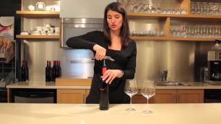 Jessica Harnois explains how to open a bottle of wine like a pro [upl. by Nirtak890]