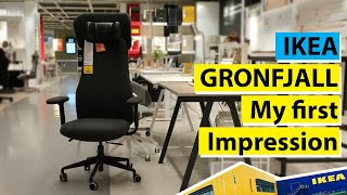 IKEA GRONFJALL Chair review [upl. by Ecnarf]