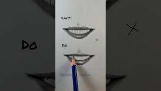 How to draw teeth 🦷😬 ✍️ art artist cartoon drawing satisfying paint anime shorts [upl. by Neelyt2]