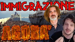 AGORÀ su IMMIGRAZIONE con DELLIMELLOW e COSTANTINO DE BLASI [upl. by Leeland374]