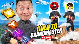 Top 1 Grandmaster Pro Lobby Live Rank Push 😱 Tonde Gamer freefire live [upl. by Reltuc]