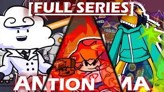 FULL SERIES Whitty vs Boyfriend Fire Fight Friday Night Funkin Animation [upl. by Eille]