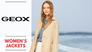 GEOX WOMENS JACKET COLLECTION [upl. by Ahsieni]