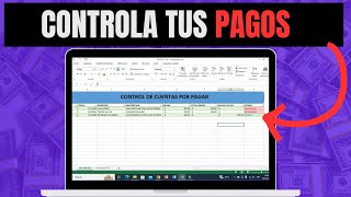 💰 Como Hacer un CONTROL DE CUENTAS POR PAGAR en EXCEL Fácil y Rápido [upl. by Ahsinav]