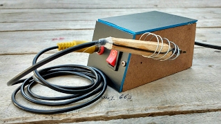 how to make a soldering iron  12V [upl. by Bunni]