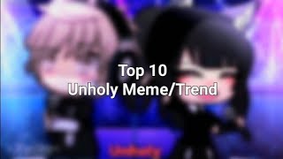 Top 10 quotUnholy  Mommy Dont Knowquot Compilation  MemeTrend Gacha Life Gacha Club [upl. by Halac418]