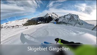 Gargellen  Montafon  Skifahren auf 2000m [upl. by Petunia160]