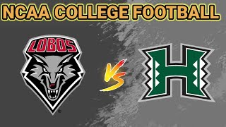 New Mexico Lobos vs Hawaii Rainbow Warriors  2024 NCAA College Football Live Play by Play Score [upl. by Tammany]