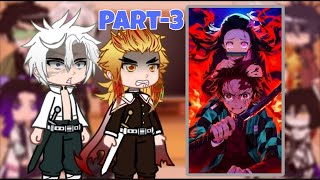 Hashiras react to Kamado siblings  Tanjiro and Nezuko Kamado  Demon Slayer  Part3  Gacha [upl. by Florrie325]