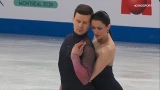 2024 Worlds Charlene GUIGNARD  Marco FABBRI ITA Free Dance 23032024 [upl. by Templer]