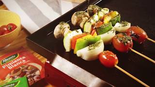 Receta de brochette de vegetales  Alicante Sabores Naturales [upl. by Franklin]