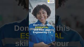 Remember this ESSENTIAL skill on your Engineering CV leadership cvtips engineeringjobs [upl. by Yelsew103]