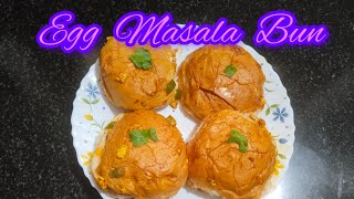 Egg Masala Bun😋egg masala bun recipe in malayalam🥰kerala style masala BunBEEMA NOUSHAD VLOG [upl. by Ilysa796]