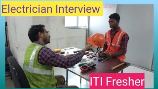 ELECTRICAL INTERVIEW  ITI PRACTICAL INTERVIEW  ELECTRICIAN INTERVIEW TEST [upl. by Nareht]