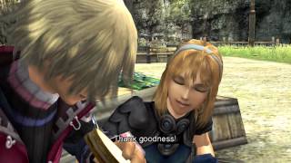 Wii Xenoblade Chronicles HD Cutscene 007  Picnic at Outlook Park  ENGLISH [upl. by Eliathas]