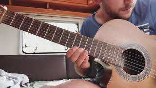 Quantic cumbia Sobre el mar guitare 🎸 tutoriel [upl. by Amr]