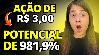 4 AÇÕES BARATAS ABAIXO DE 6 REAIS PARA INVESTIR [upl. by Kaja443]