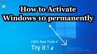 How to active window 10  how to active window 10 pro free 2023 using cmd computer viral [upl. by Linet]