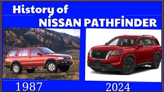 History Of Nissan Pathfinder All generation [upl. by Neelat]