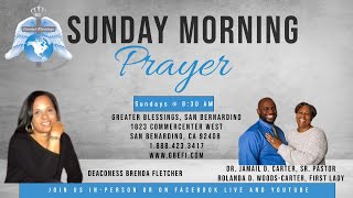 Sunday Morning Prayer with Deaconess Brenda Fletcher 10132024 [upl. by Atilal]