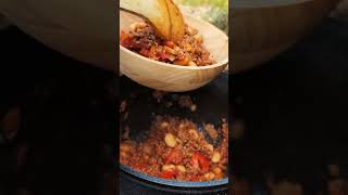 chili Con Carne outdoorcooking cooking outdoors food wildernesscooking [upl. by Jeremias87]