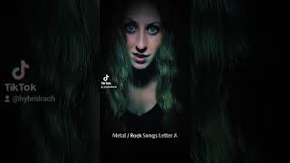 MetalRock Songs Letter  A [upl. by Marb]