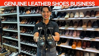 Genuine Leather Shoes Business TOUR SA PAGAWAAN SA MARIKINA [upl. by Nolana497]