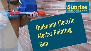 Quikpoint Electric Mortar Pointing Gun [upl. by Phyllida499]