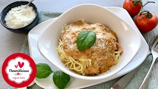 Spaghetti mit schneller Thunfischsauce Thermomix® TM31TM5TM6 [upl. by Del]