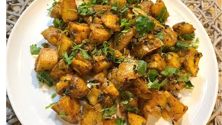 spicy potato in air fryer Lebanese spicy potatoes [upl. by Hsetirp]