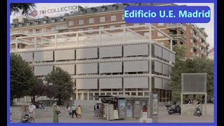 OBRAS DEL PEQUEÑO EDIFICIO DE LA UNIÓN EUROPEA EN MADRID De Tuñón y Albornoz arqtos AGOSTO 24 [upl. by Esiahc]