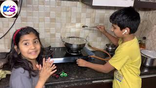 Maggi in 2 Minutes  How to cook Masala Maggi  Kids Cooking Video  Ronak amp Saanvi Vlogs [upl. by France855]