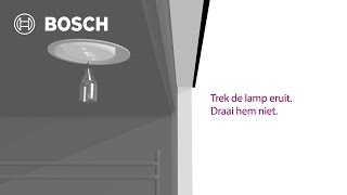 How to De lamp in een Bosch oven vervangen [upl. by Iohk178]