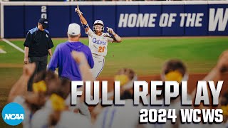 Florida vs Oklahoma State 2024 Womens College World Series  FULL REPLAY [upl. by Schramke]