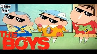 THE BOYS MEME  Shin Chan thug life moment shin Chan funny moments shunchan theboysmeme PART 11 [upl. by Suzanna]