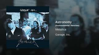 Metallica  Astronomy instrumental with backing vocals [upl. by Lebbie]