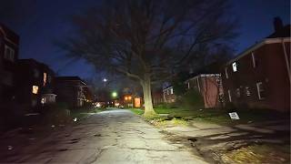 I Drove Through The Roughest Areas of East Cleveland Ohio at Night [upl. by Kamaria339]