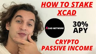 How to STAKE XCAD Crypto for Passive Income  Step by Step Tutorial quotXCAD Networkquot [upl. by Jorrie]